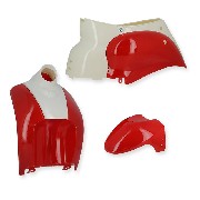 Fairing for Pocket scooter 47cc - 49cc - Red