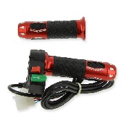 Electric Throttle Grip Kit Citycoco (Red) type2