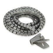 Cable cover 16mm length 3m for SPY RACING 350cc (Grey)  
