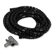 Cable cover 10mm length 3m for Shineray 200cc (Black)   