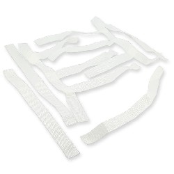 Pair of Foot Rest nets white for Bashan BS250AS-43