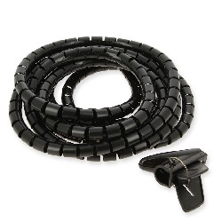 Cable cover 16mm length 3m for ATV 200cc (Black)